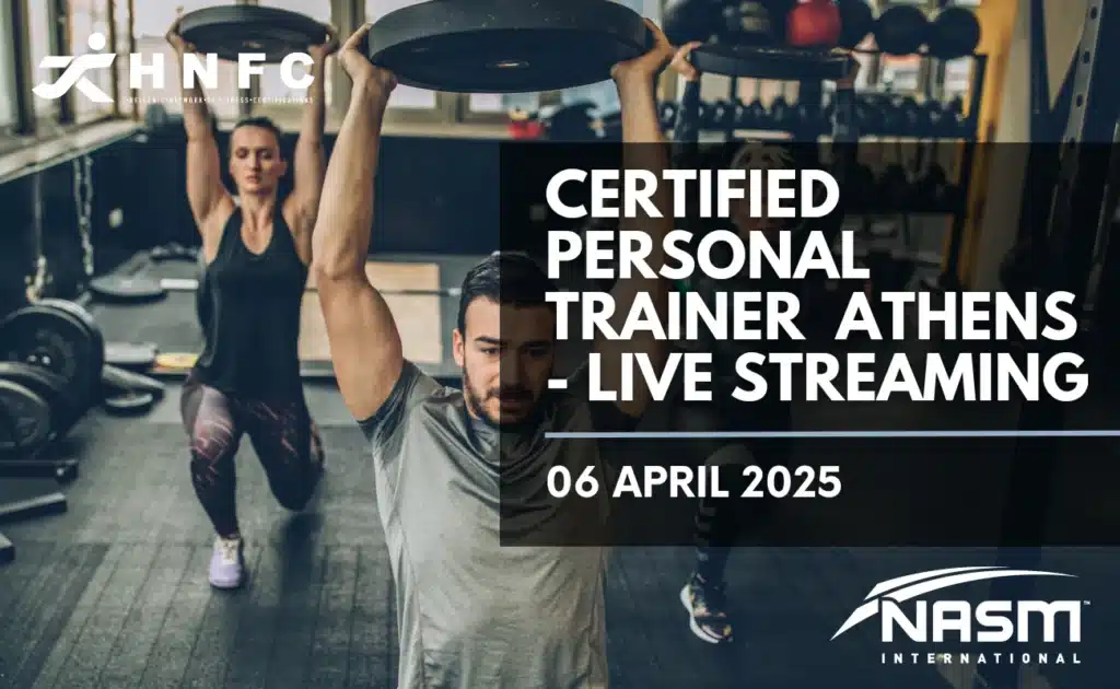 CERTIFIED PERSONAL TRAINER LIVE STREAMING