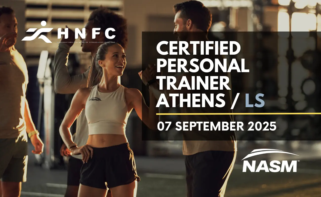 Certified Personal Trainer By NASM (USA) 1 CPT ATH LS