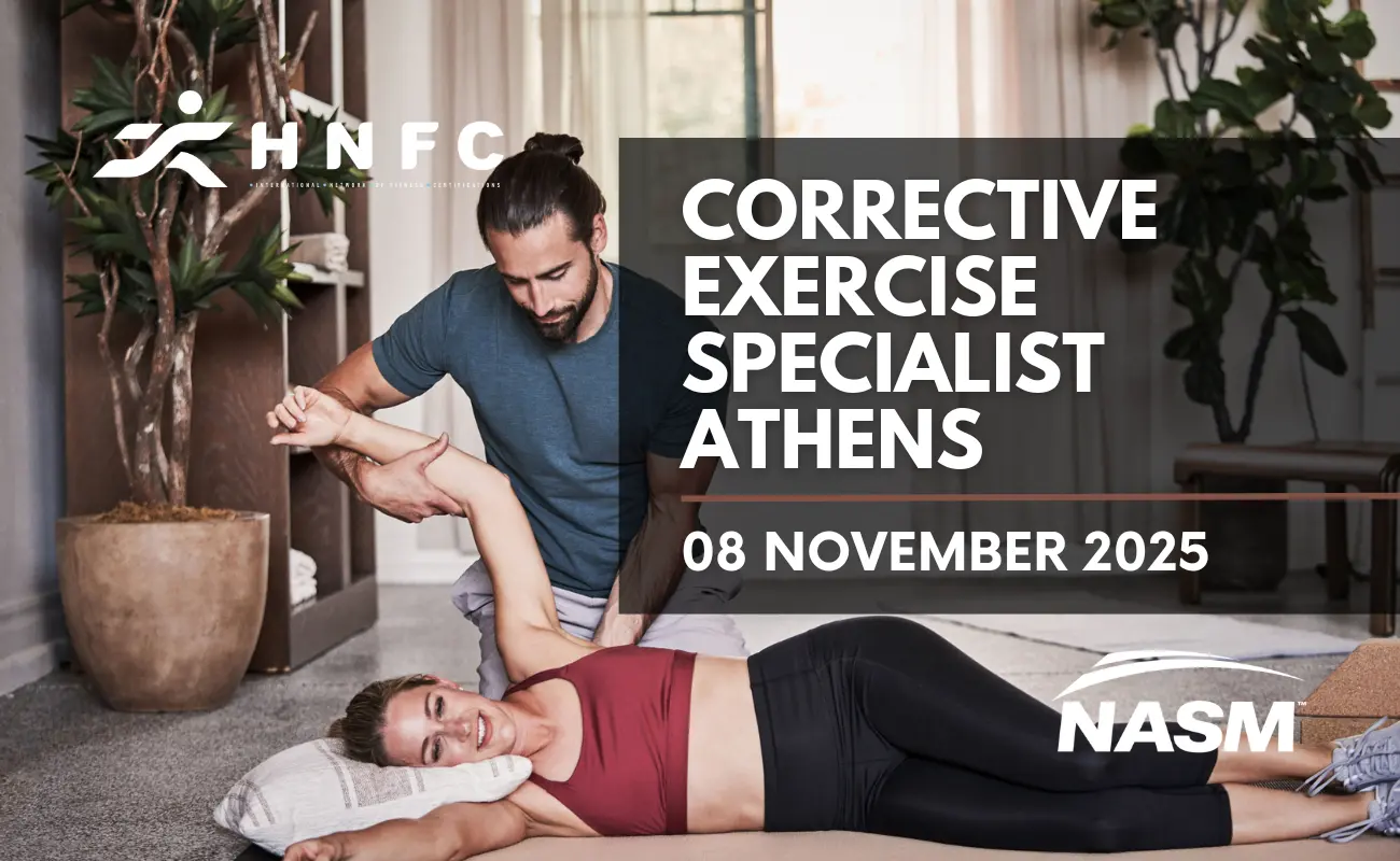 Corrective Exercise Specialist by NASM (USA) 1 a man stretching a woman doing corrective exercise