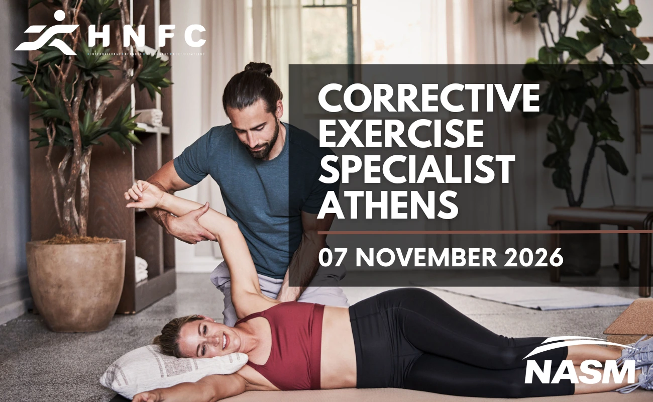 Corrective Exercise Specialist by NASM (USA) - Athens 7 CES ATH