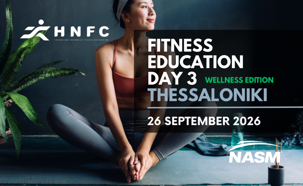 HNFC Fitness Education Day 3 - Wellness Edition, 26 September 2026