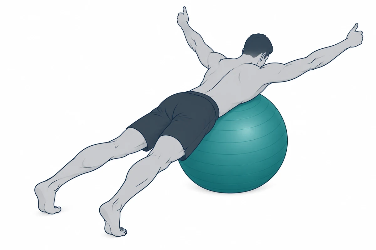 Άσκηση Blackburn Y με stability ball